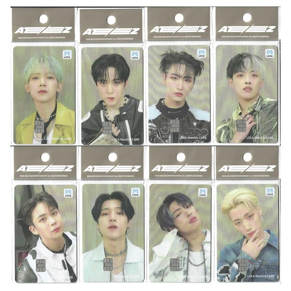Qoo10] KQエンターテインメント 【メンバー選択】 ATEEZ 交通カード