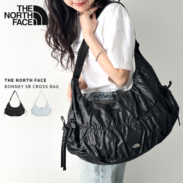 【国内発送】【送料無料】THE NORTH FACE BONNEY SR CROSS BAG ショルダーバッグ クロスバッグ シャーリング 軽量 大容量 斜め掛け レディース