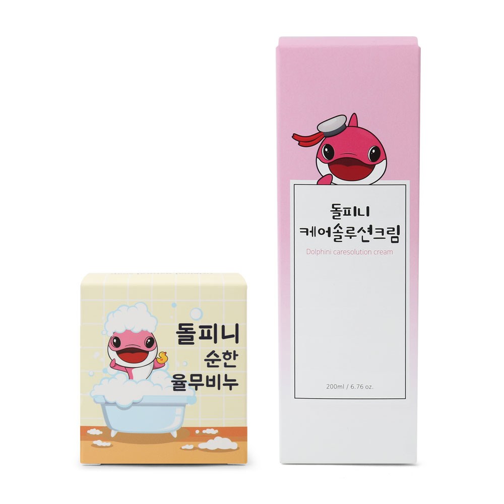 ドルフィニユルムソープ85g +ケアソリューションクリーム200mlセット1セット