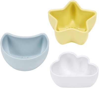 他サイト： スケーター(Skater) ベビー 離乳食 小鉢 3個セット 日本製 対象年齢 5-6ヵ月～ 可愛い 赤ちゃん ごはん 食事 男の子 女の子 すりつぶし 食洗機 電子レンジ 可 BBLS1T-Aの商品画像