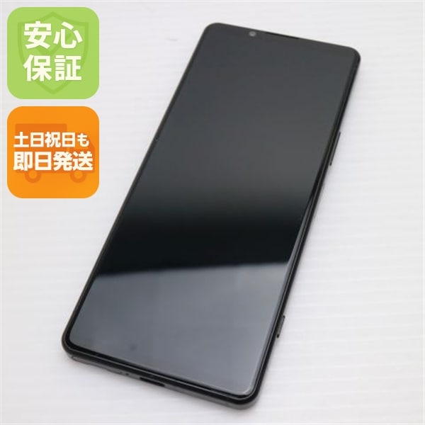 新品同様 SOG09 Xperia 5 IV ブラック AU スマホ SONY 即日発送 土日祝発送OK 132