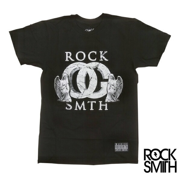 ROCK SMITH ロックスミス メンズ Tシャツ OG TEE ブラック インポート ストリート ブランド スタイル HIPHOP カジュアル ファッション スケーター ヒップホップ ウェアー B