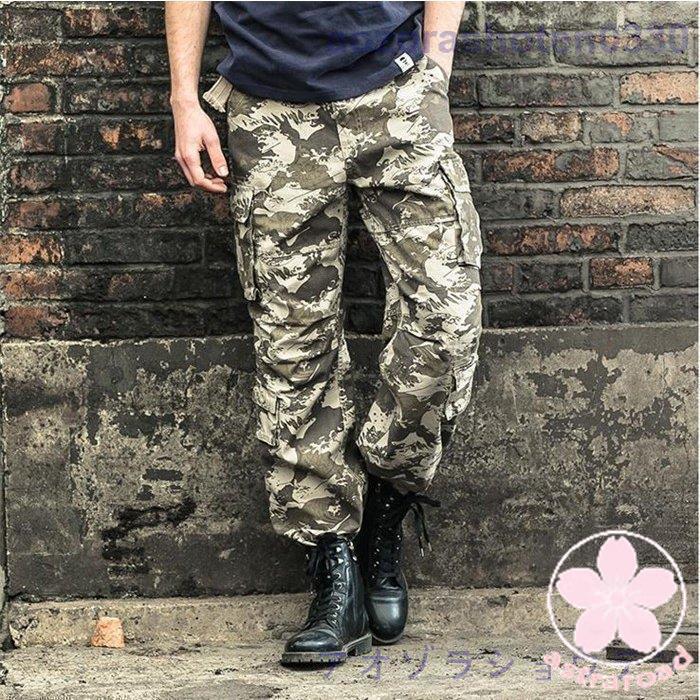 迷彩カーゴパンツ メンズ ミリタリー スキニーパンツ メンズ カラーパンツ カーゴ ミリタリーカーゴパンツ スウェットパンツ