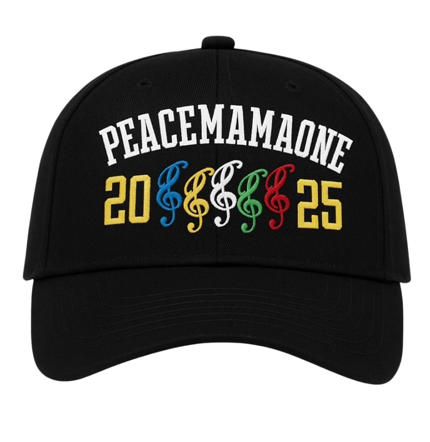 【PEACEMINUSONE】Peaceminusone x 2025 MAMA Awards Peacemamaone Cap Cotton