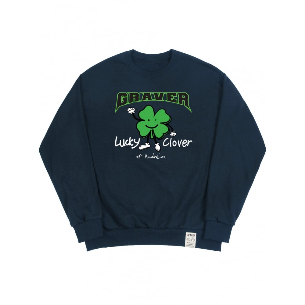 GRAVER ラッキークローバーセンターマンツーマンネイビー