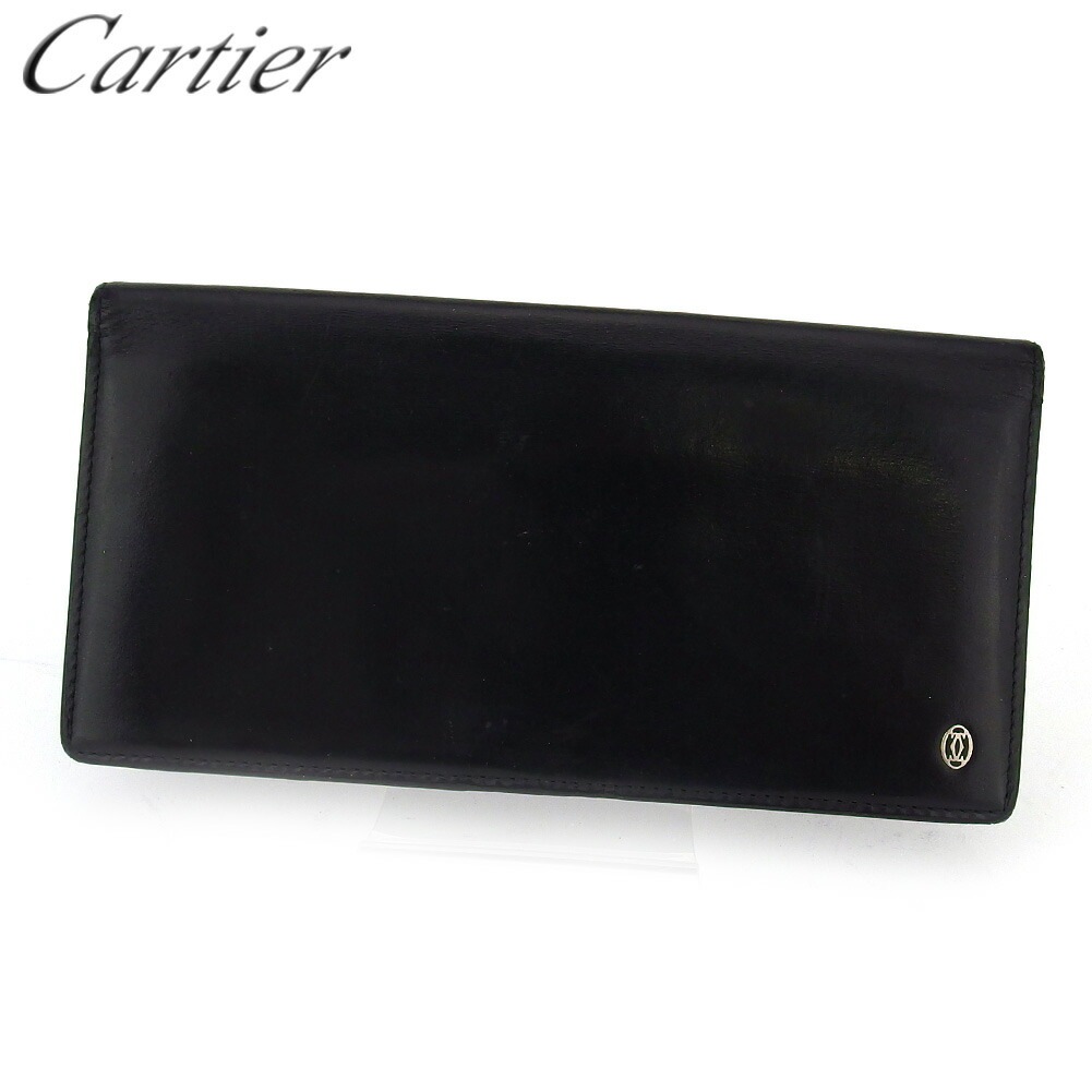 長札入れ 札入れ パシャ メンズ ブラック シルバー 中古