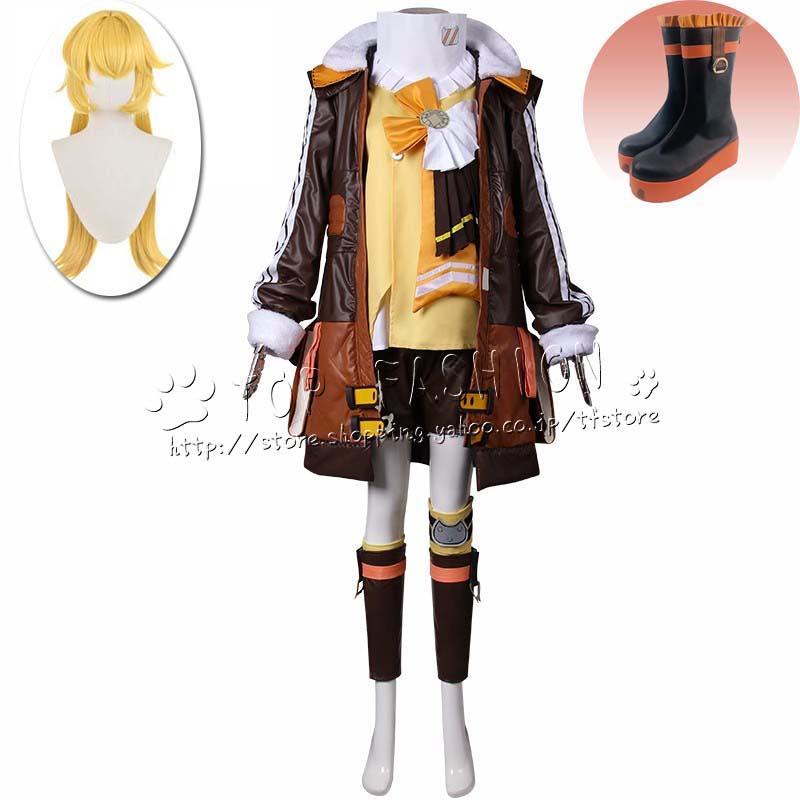 崩壊：スターレイル 風 フック Hook コスプレ衣装 ウィッグ cosplay イベント 演出服 アニメ変装 仮装 ハロウィン