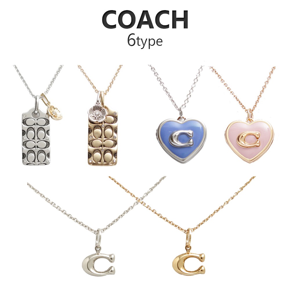 コーチ COACH ネックレス ペンダント レディース アクセサリー シルバー ゴールド
