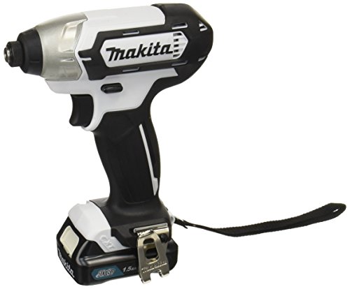 マキタ インパクトドライバTD110(10.8V)白 トルク110Nm 1.5Ahバッテリ充電器付ソフトケース付 TD110DSHSW