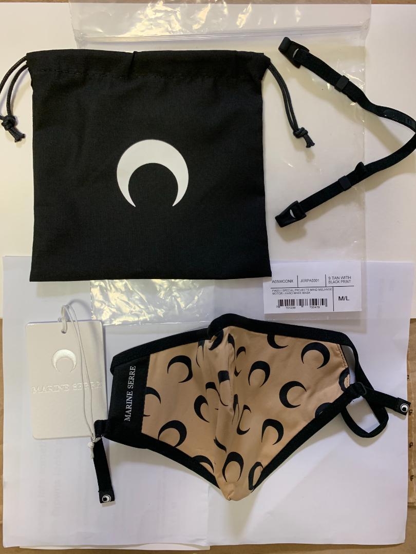 Marine Serre マリーンセル ムーン ロゴ マスク