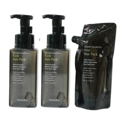 ヘアパックダブル+詰め替え限定企画 ( 330ml+330ml+200ml )