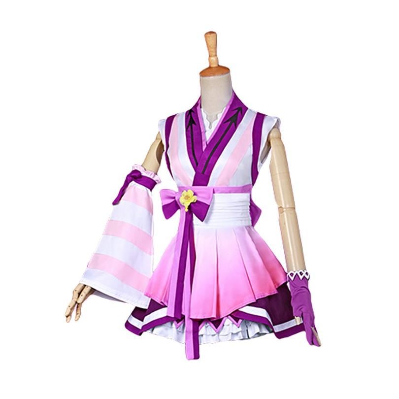 Love L Sunshine Aqours ラブライブ サンシャイン アクア 小原鞠莉 おはらまり 風 コスプレ衣装 cosplay 仮装 二次会 イベント パーティー