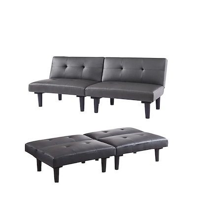 【国内即日発送】ソファベッド ソファ ベッド ロータイプ 2人 リクライニングソファ 背もたれ3段階