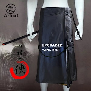 Aricxi超ライトアップグレード15Dシリコーンコーティングされたナイロンサイクリングキャンプハイキング雨パンツ軽量防水雨スカート