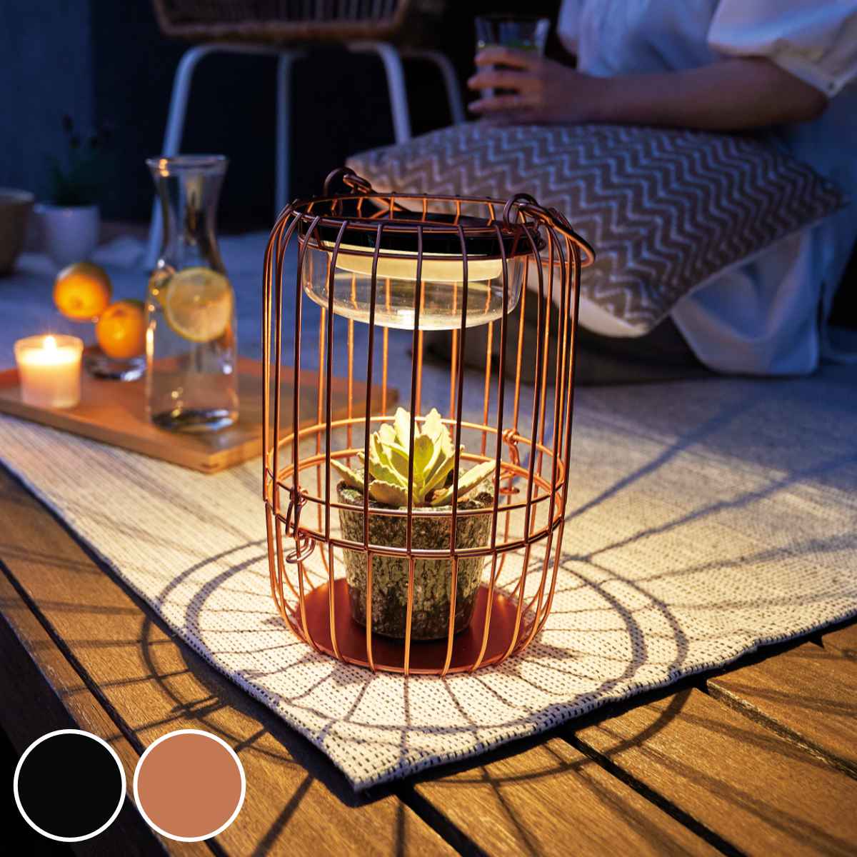 ソーラーライト ソーラーランタン LED ソーラー ライト LEDライト ガーデンライト 太陽光充電 屋外 置き型 太陽光 充電式 光センサー付き ハンドル付き かご 籠 鳥かご 充電 玄関