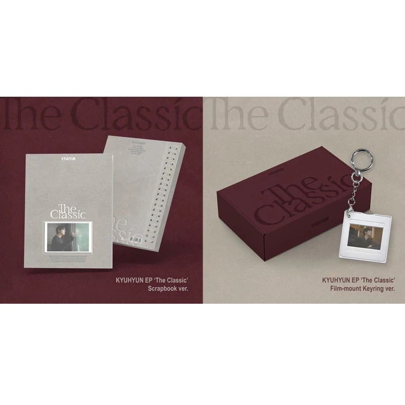[MEGA] [2種セット] KYUHYUN アルバム [The Classic] キュヒョン 公式アルバム チャート反映 当店特典
