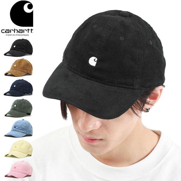 日本正規品 HARLEM CAP 帽子 コットン コーデュロイ ロゴ ワンポイント 深め サイズ調整 刺繍 無地 アメカジ ストリート シンプル ユニセックス I028955