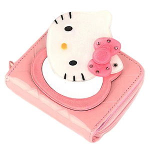 ハローキティ ミラー財布 HELLO KITTY MIRROR WALLET LIGHT PINK