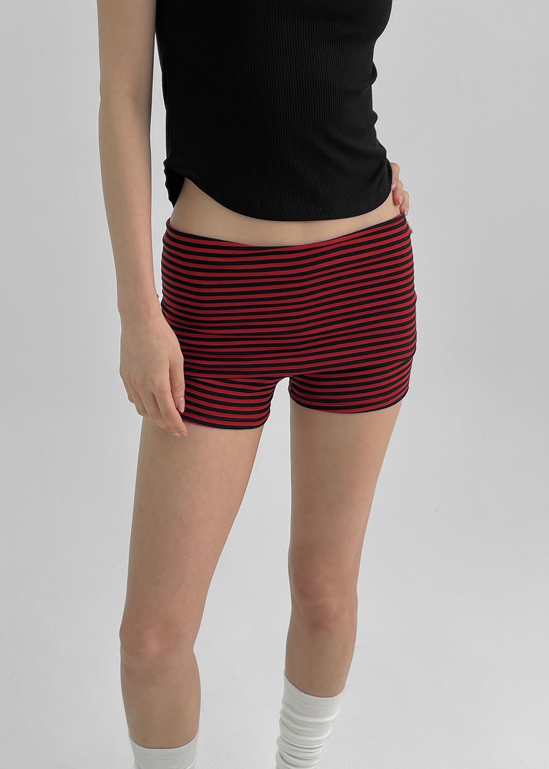 ボルティングストライプフォールディングショーツ