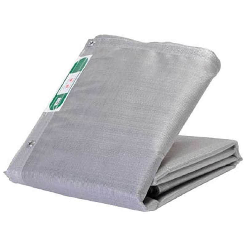 トラスコ中山　ストロングメッシュシート 1.8mX5.4m グレー　GM1854GY