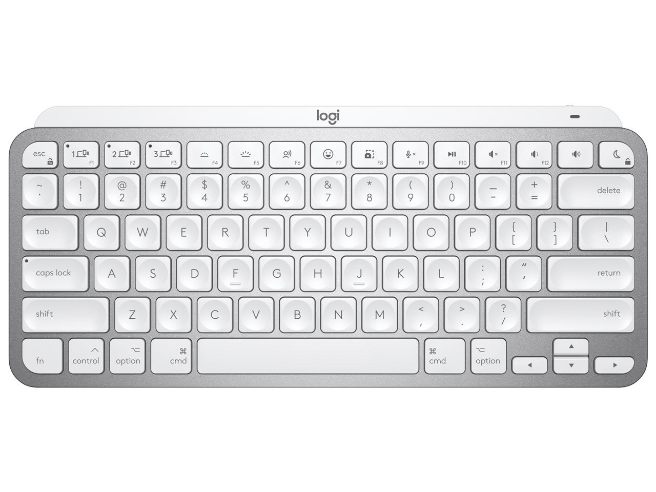 MX KEYS MINI For Mac Minimalist Wireless Illuminated Keyboard KX700MPG [ペイルグレー]Mac用のワイヤレスキーボード