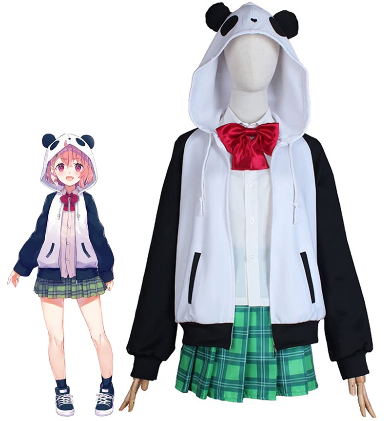 笹木咲 コスプレ衣装 バーチャル YouTuber コスチューム 制服 イベント 変装