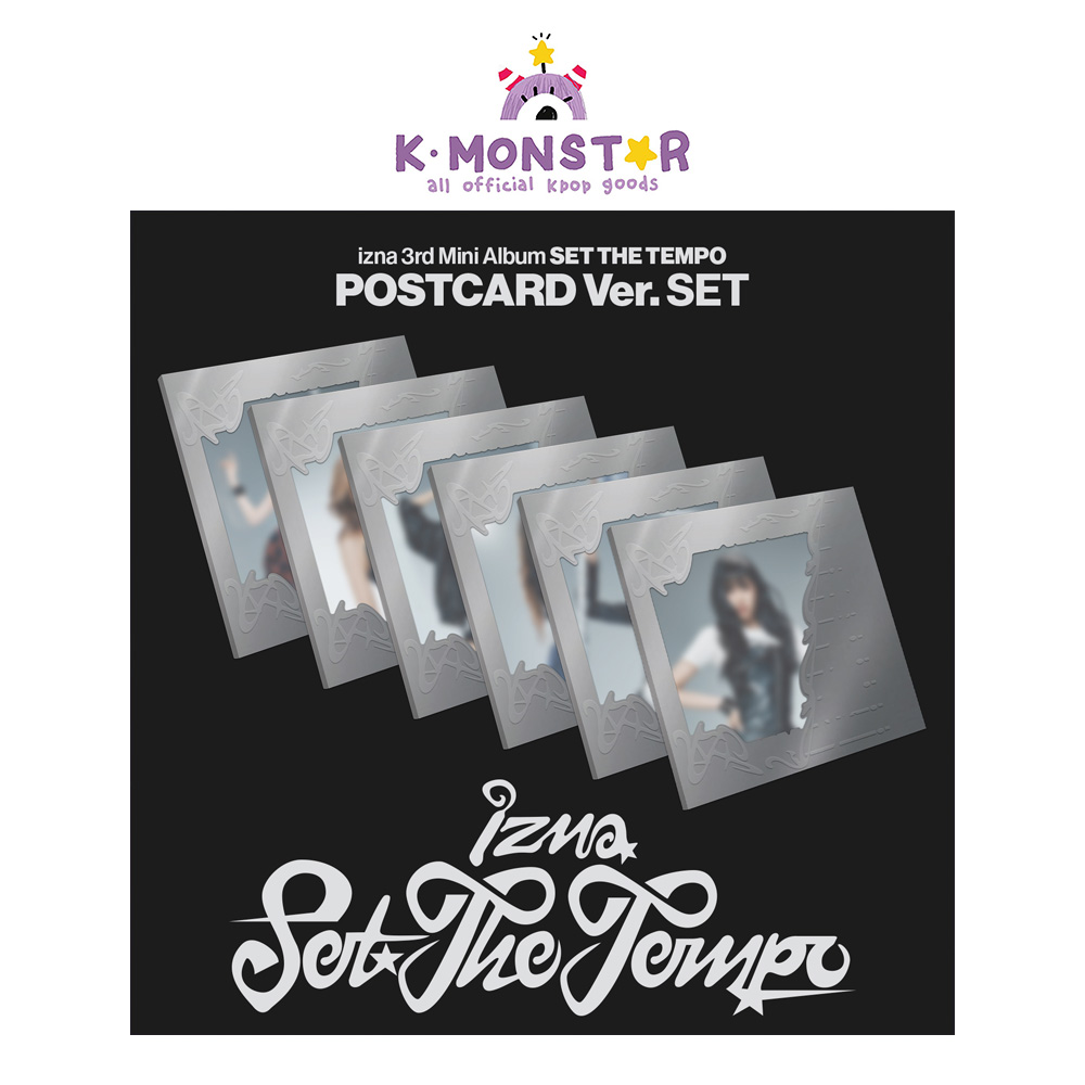 [特典] izna - SET THE TEMPO / 3rd Mini Album (POSTCARD Ver.) 6種SET APPLEMUSIC