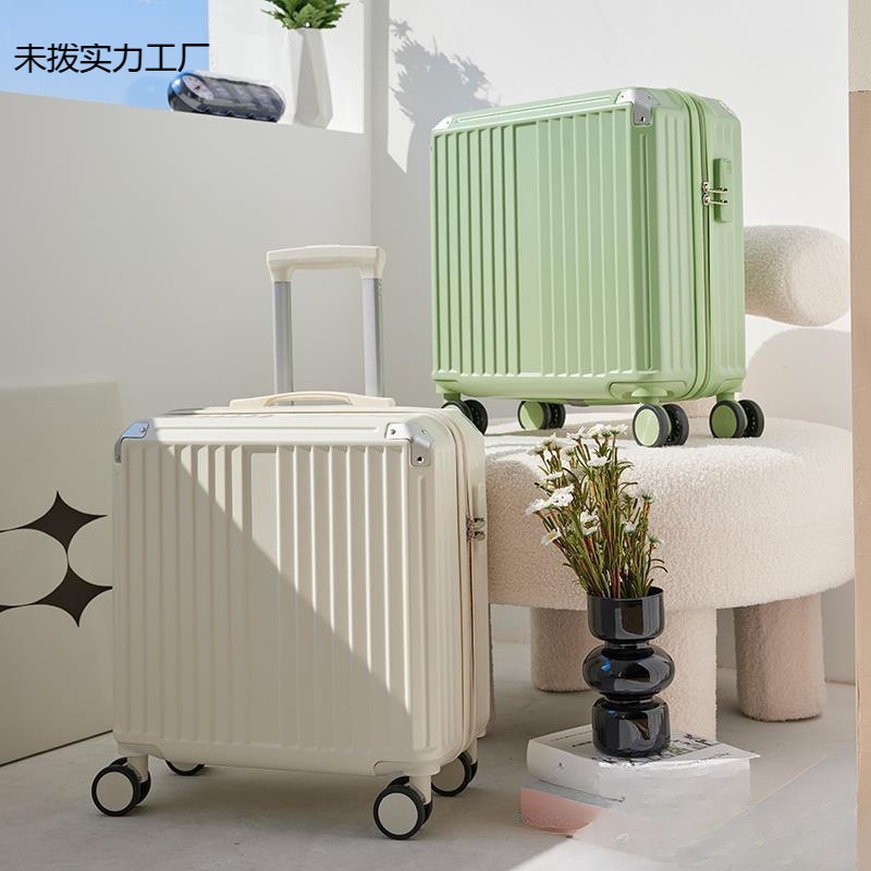 女性用荷物18インチ小型トロリーケース男性用高級20インチ学生用新旅行用頑丈で耐久性のある搭乗可能