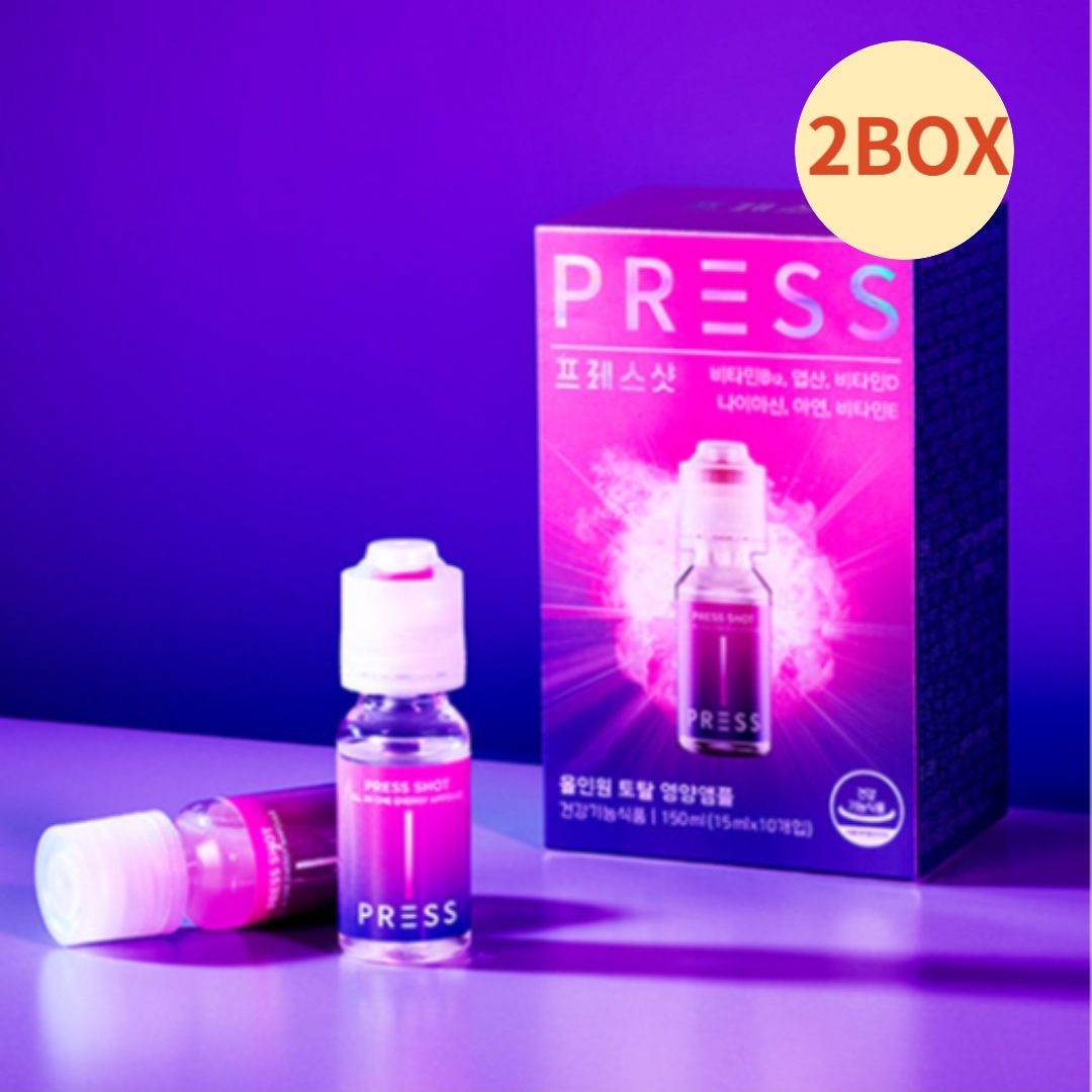 [1+1] 飲む液状 オールインワン ビタミン ミネラル プレスショット (20個入)