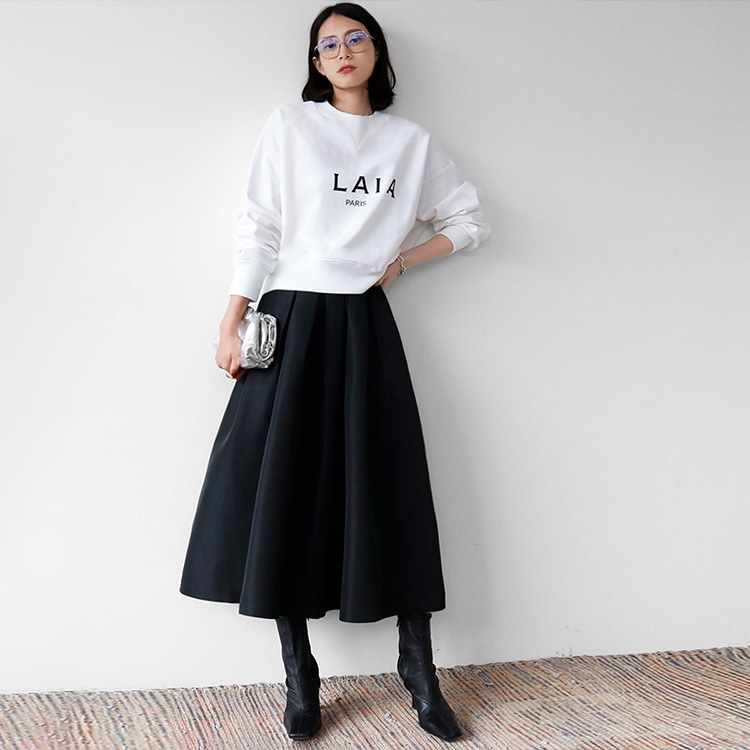 国内発送 スカート ロング ミモレ丈 レディース ボトムス 秋 夏 ミモレ丈スカート カジュアル おしゃれ 可愛い かわいい きれいめ 20代 30代 40代 50代 ロングスカート フレア ウエスト