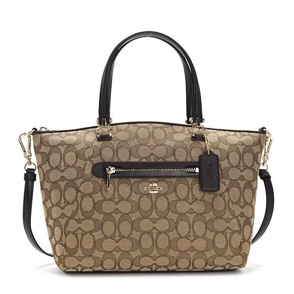 コーチ COACH / PRAIRIE SATCHEL 斜め掛けバッグ #36311 LIC7C LI/KHAKI/BROWN大モノもラッピング可!新春初売り大特価中!