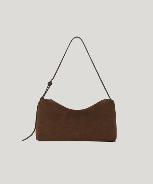 【OVHEE】 Minu Suede Shoulder Bag_Chocolate ショルダーバッグ 正規品