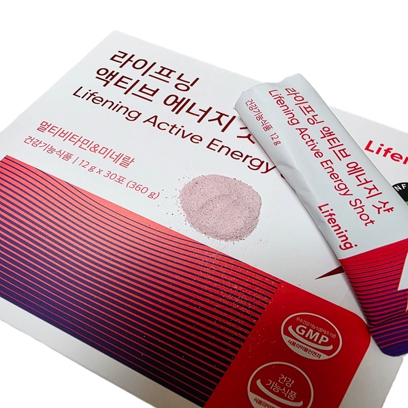 [最新の製造本物] ICD ライフニングアクティブエネルギーショット 12g×30個360g (アンチドーピングテストパス)