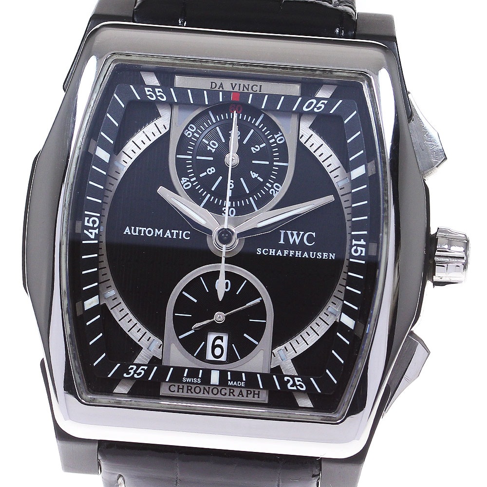 IWC IWC SCHAFFHAUSEN IW376601 ダヴィンチ クロノグラフ 自動巻き メンズ _832081【中古】