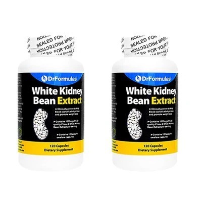 【正規品】【使用期限：2026年09月】　BioProsper　ホワイトキドニー ビーン エキストラクト120カプセル　2本 海外発送便商品