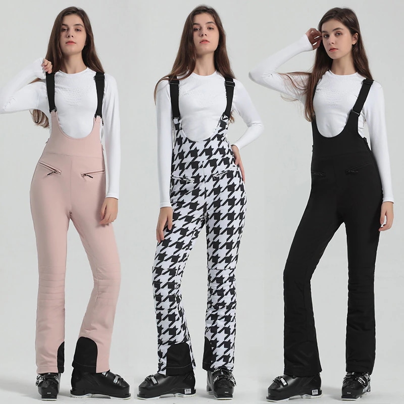 スノボ ビブパンツ つなぎ スノボウェア レディース オールインワン スキーウェア スノーボードウェアスノボーウェア ボトムス