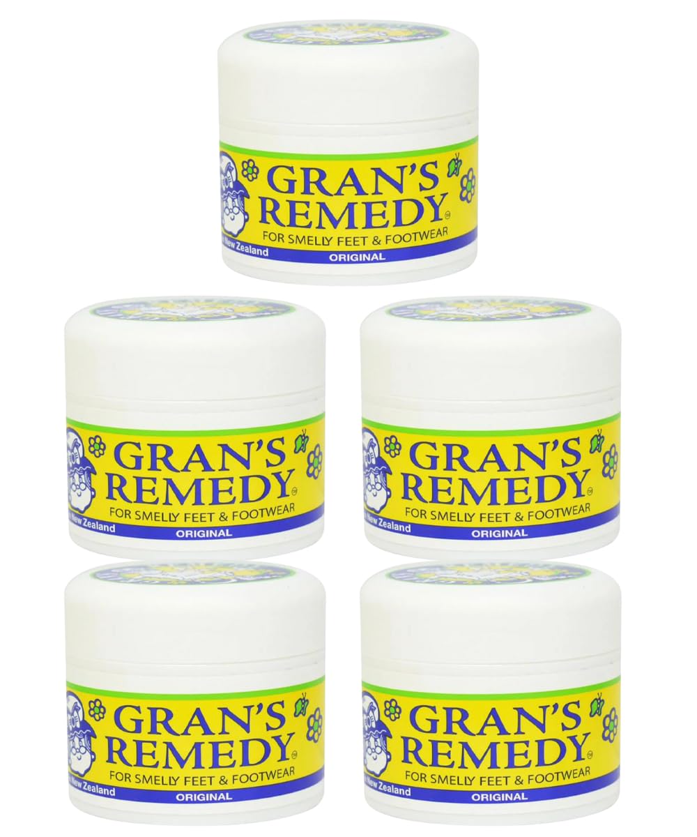 グランズレメディ フットパウダー オリジナル 50g 5個セット 並行輸入品