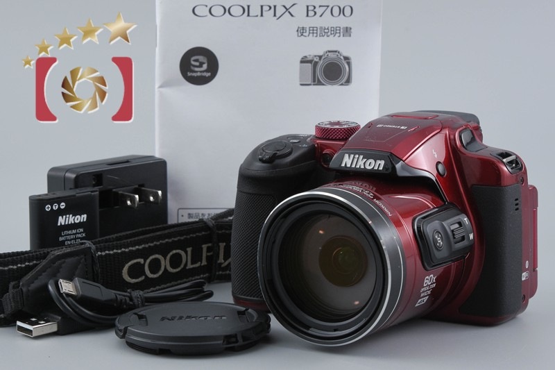 COOLPIX B700 レッド コンパクトデジタルカメラ