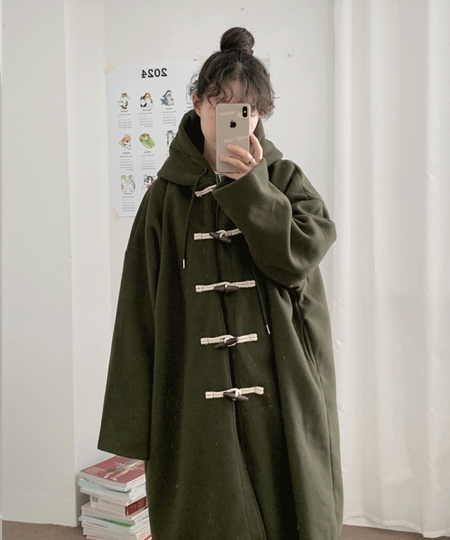 ツタエ オーバーフィット ダッフルコート