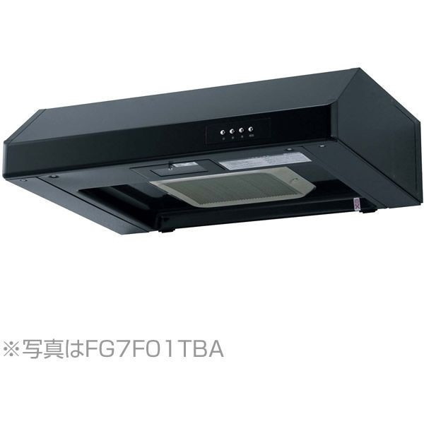 NFG6F01TBA ブラック [レンジフード (平型 ターボファン幅60cm)]