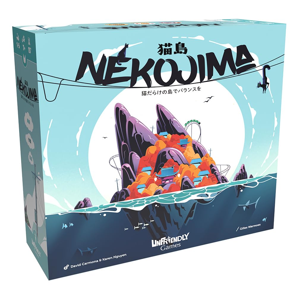 ホビージャパン 猫島 日本語版 (1-5人用 15分 7才以上向け) ボードゲーム