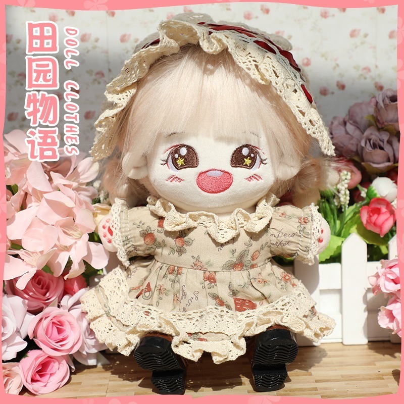 コットンベビードールドレスチェンジロリータドレス無属性ドールロリータスカートカシャセット