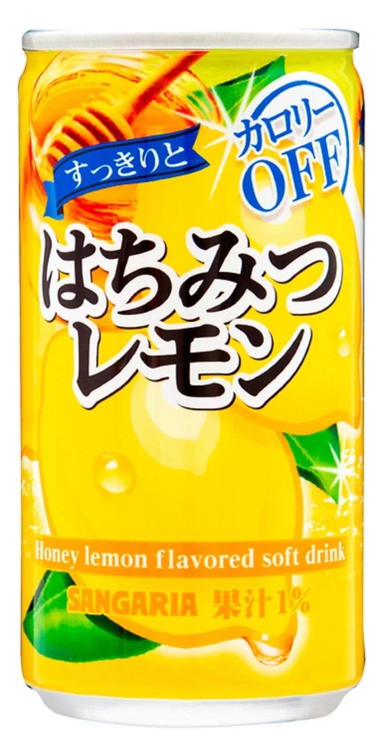 サンガリア すっきりとはちみつレモン 185g ×30本