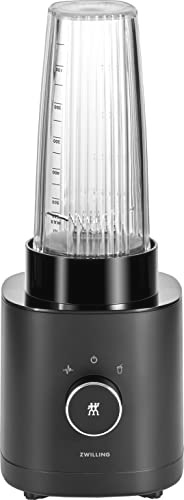 Zwilling ツヴィリング 「 エンフィニジー パーソナルブレンダー ブラック 550ml 」ミキサー ジューサー スムージー 小型 ボトルブレンダー レシピブック付き 【日本正規販売品】 ZWI