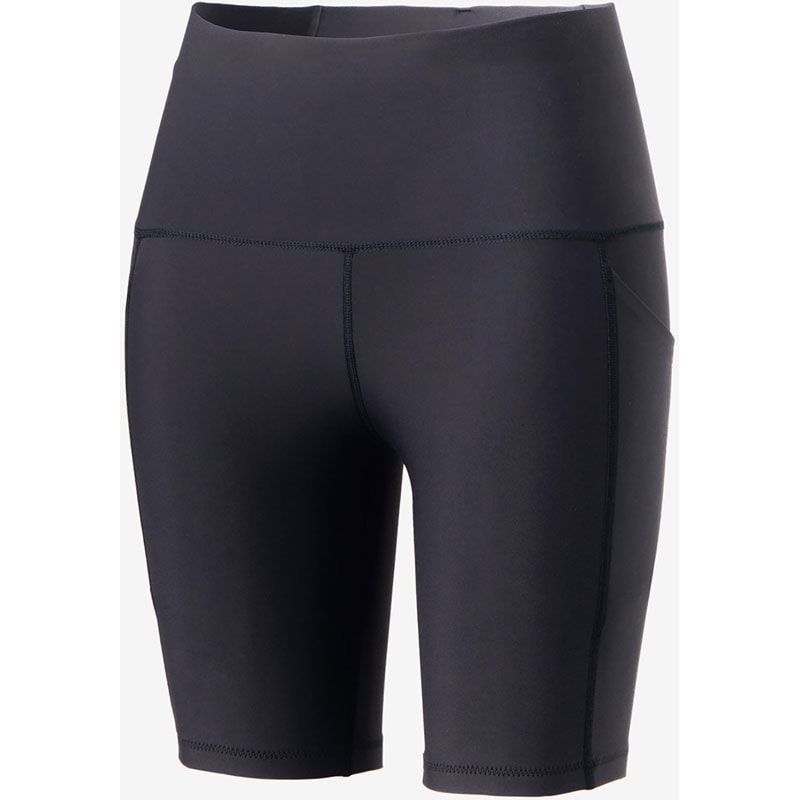 C3fit(シースリーフィット) スムースハイライズハーフレギンス ボディーケア インナーパンツ＆タイツ (gcw14160-bk)