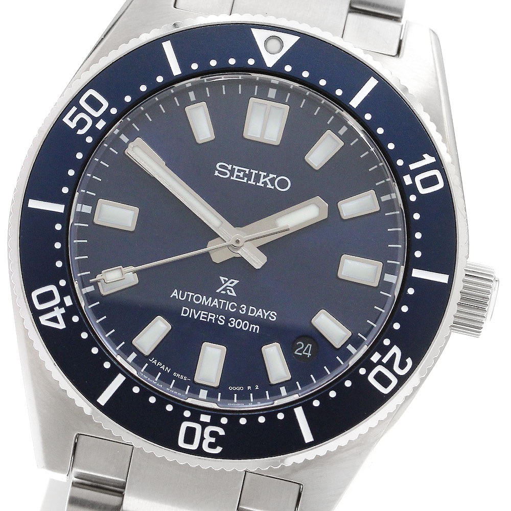 セイコー SEIKO SBDC195/6R55-00G0 プロスペックス 1965 メカニカルダイバーズ デイト 自動巻き メンズ 美品 _906580【中古】