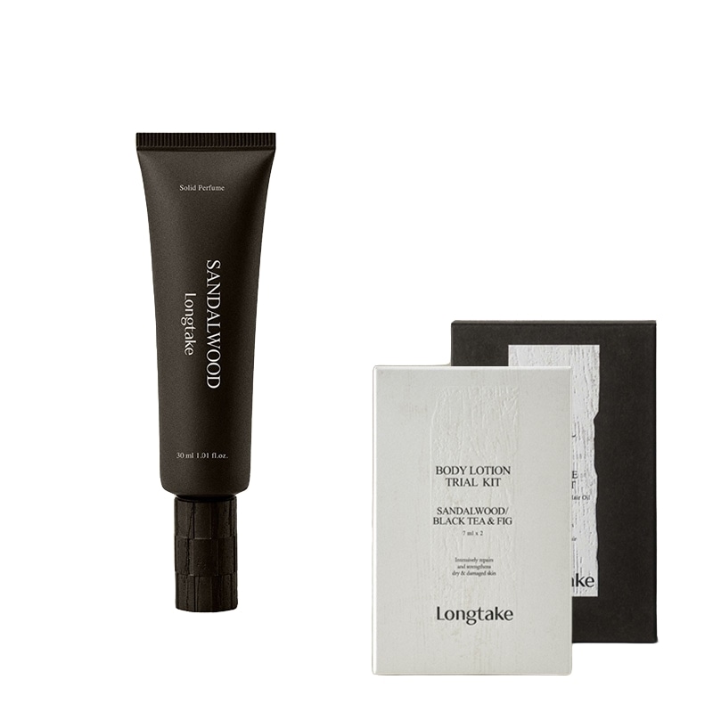 ロングテイクサンダルウッドソリッドパフューム30ml +ギフト