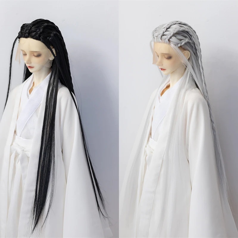 BJDドール用ウィッグ 古風 アレンジ ロング編み SD/小顔SDサイズ人形用