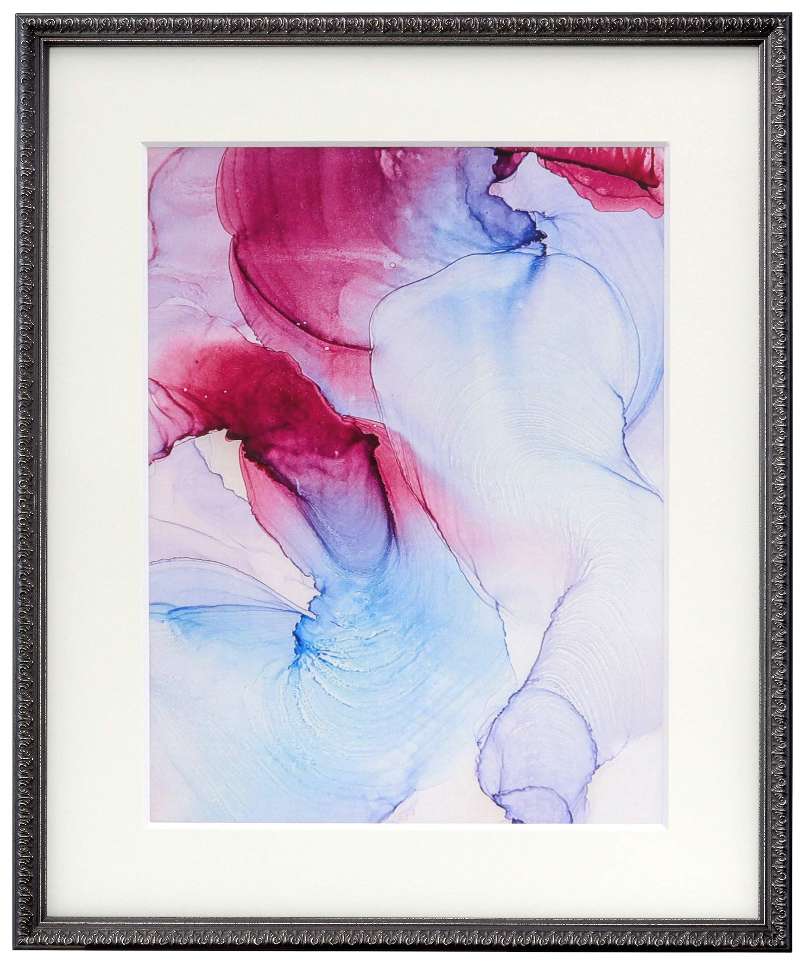 ラーソン・ジュール A4サイズ用マット付き額縁 シャルム(フレームサイズ:太子・フレーム外寸:393x302mm) 黒 ACMT-DB55303