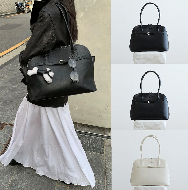 レデイースバッグトートバッグ2024秋新品大容量A4サイズ通勤本革レザー3Colour